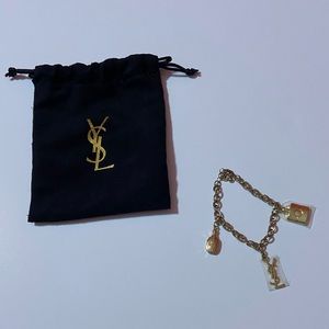 YSL Beauty Bracelet and pouch